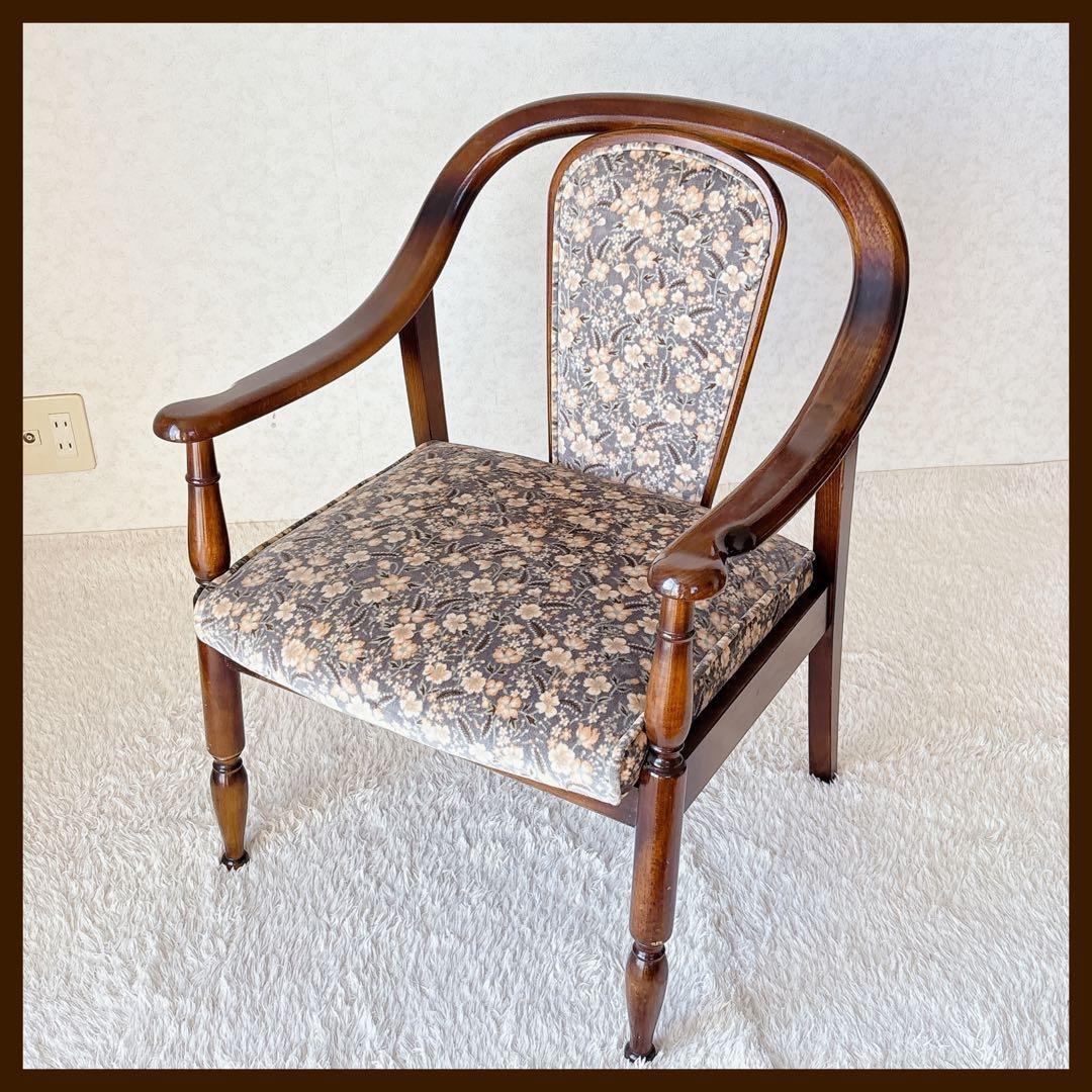 ピーちゃん様リクエスト品 karimoku】コロニアル アームチェア レトロ ビ カリモク コロニアルアームチェア レトロ ソファ KARIMOKU ① - メルカリ