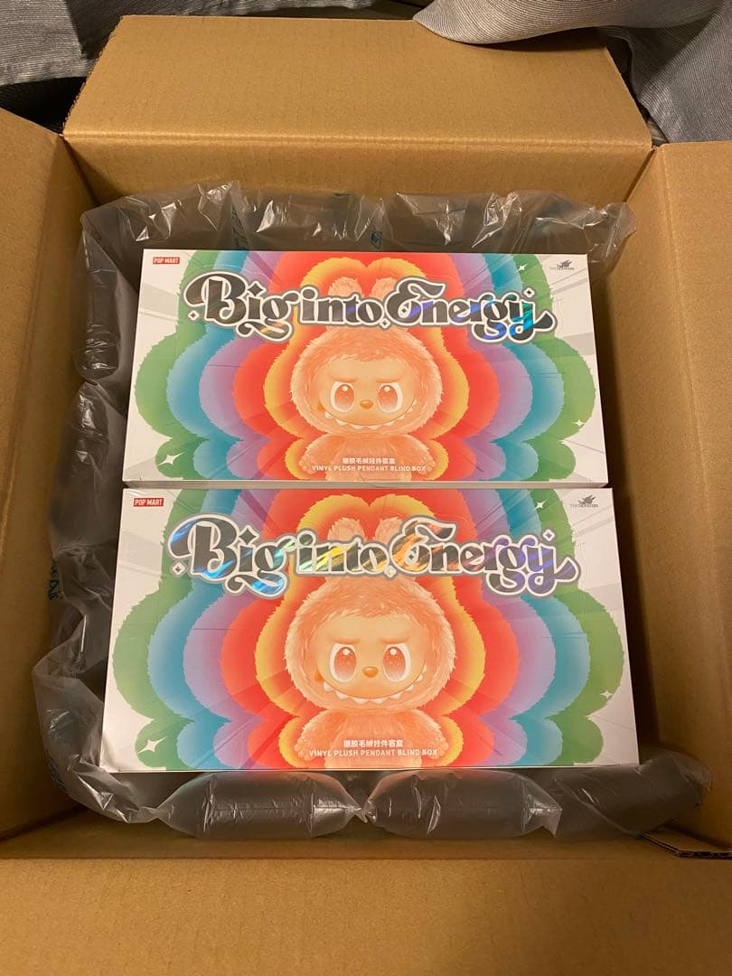 Labubu Big into Energy アソート2ボックス POP MART（ポップマート） 【正規品保証・即発送】 THE MONSTERS Big