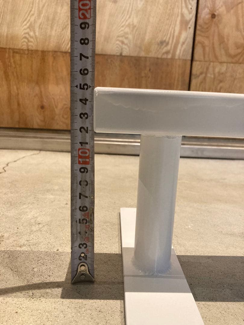 スケボー レール1000 高さ15センチ 角パイプ セクション