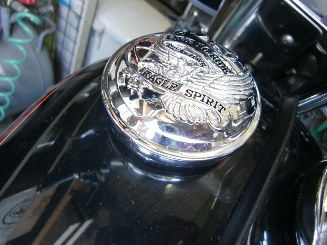 DS390126 ガスキャップメダリオン2個セット クロームイーグル - メルカリ