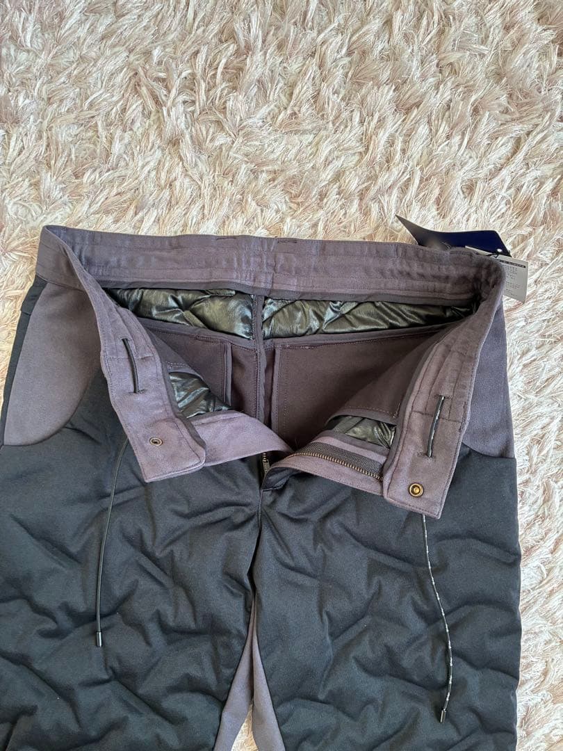 g-stageゴルフ マイクロスエード ダウン パンツ ブラック46 L