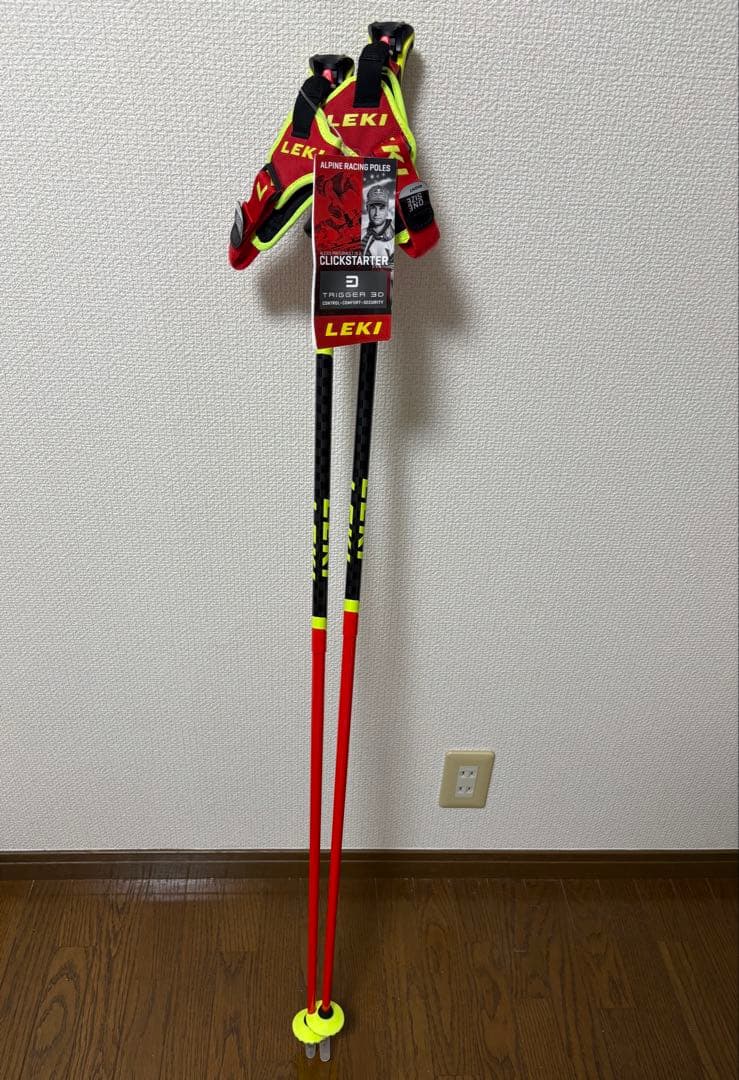 LEKI スキー用ストック117cm LEKI（レキ） 【エントリーでP最大17倍！1日まで】LEKI スキーポール