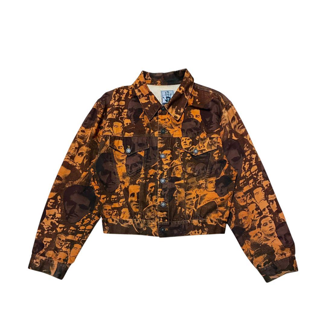92aw JEAN PAUL GAULTIER ゴルチエ フェイス ジャケット - メルカリ