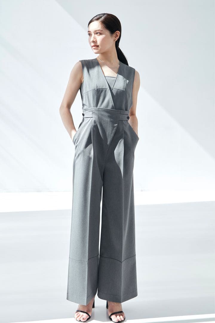 L'AUBE BLANC 4way Twill Combinaison