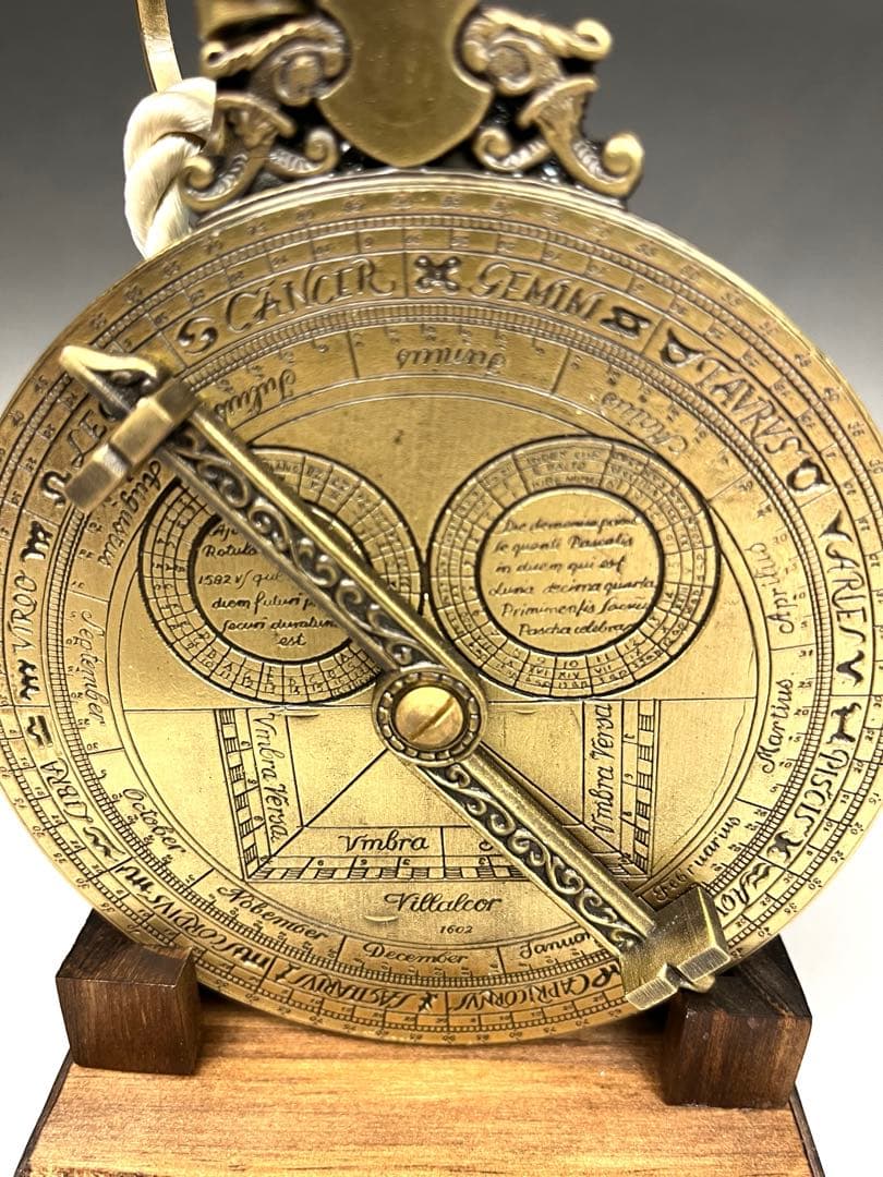 先着1名様 アストロラーベ φ10cm 古代天文機器 スペイン製 即発送可能