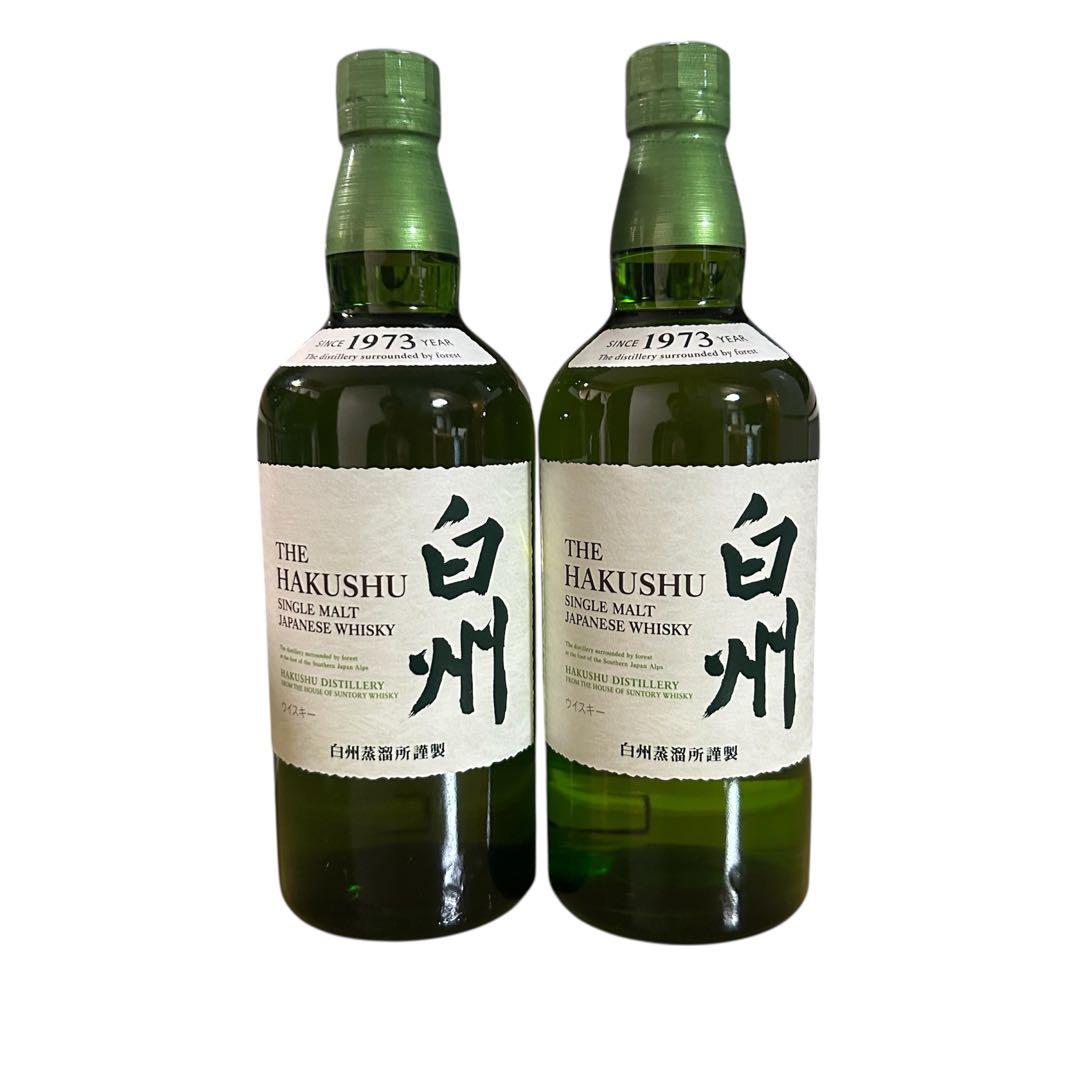 白州 シングルモルトウイスキー 700ml 2本セット (箱無し) - メルカリ
