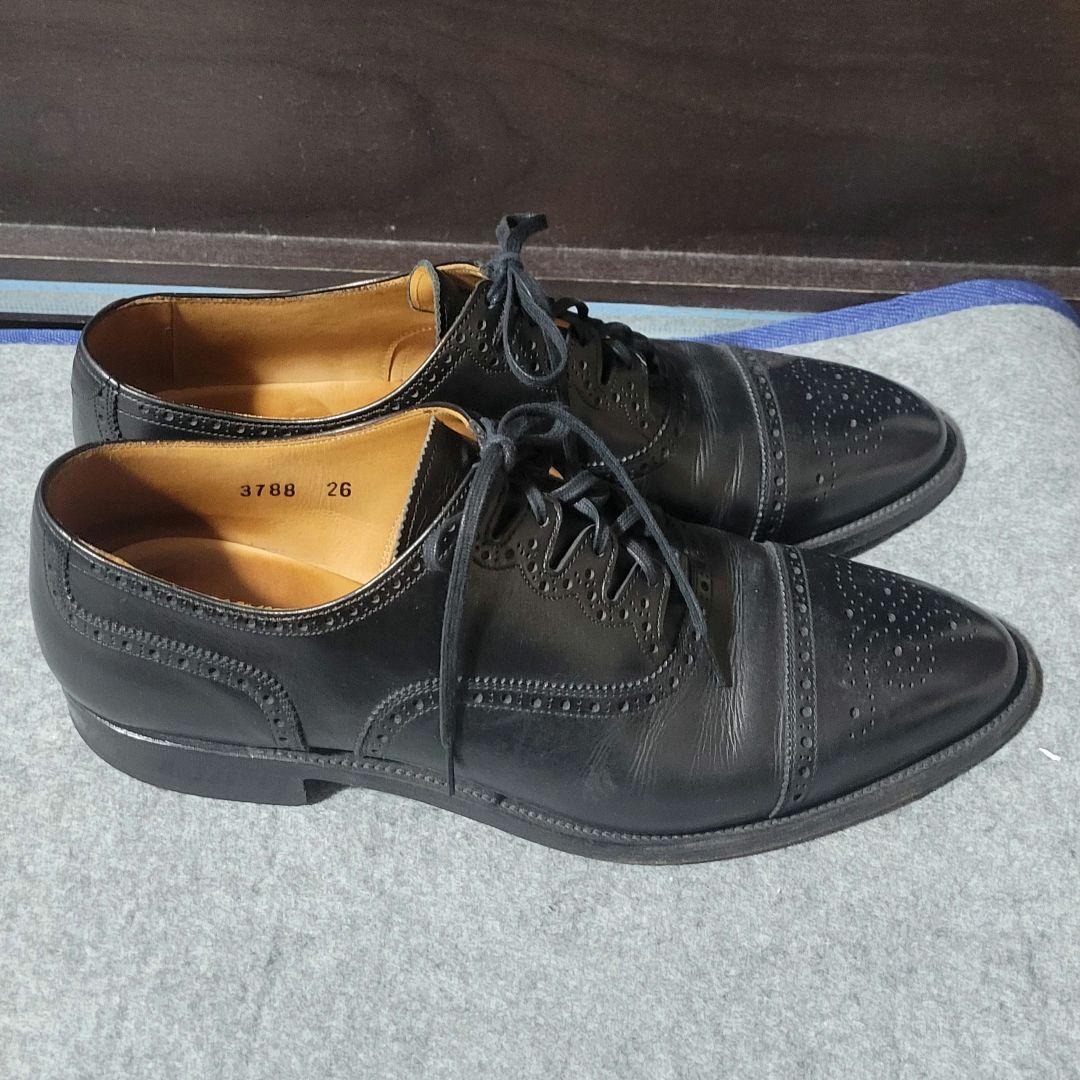 スコッチグレイン　ブラック　26.0cm