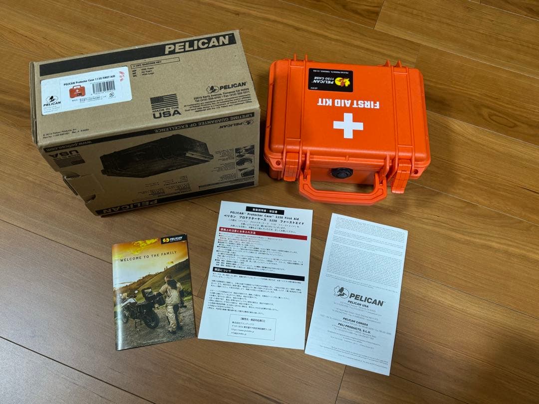 PELICAN ペリカン　1150 FIRST AID PELICAN ペリカン プロテクターケース 1150 ファーストエイド