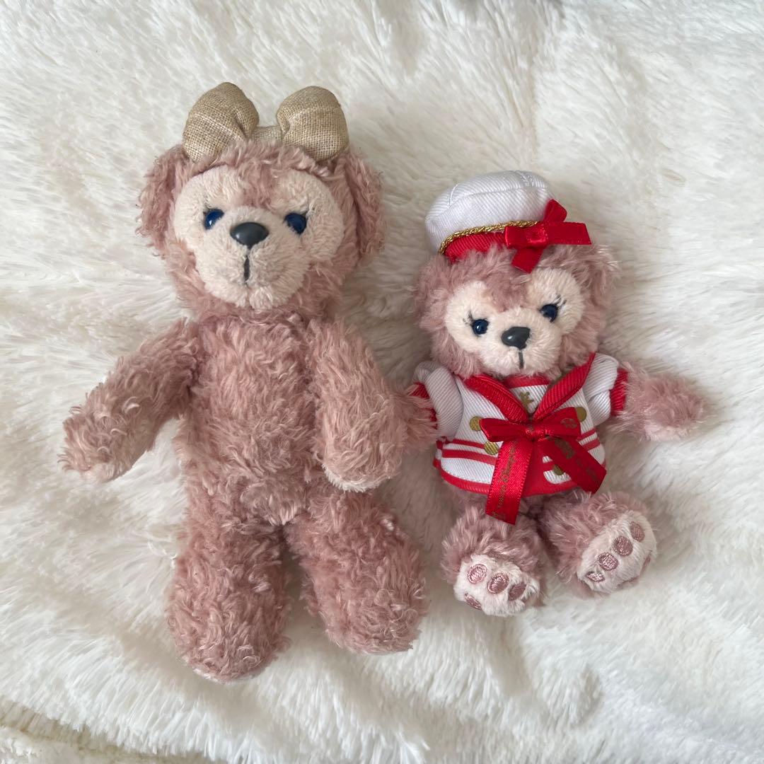 ダッフィーシェリーメイ キーホルダー ストラップ ディズニー - メルカリ