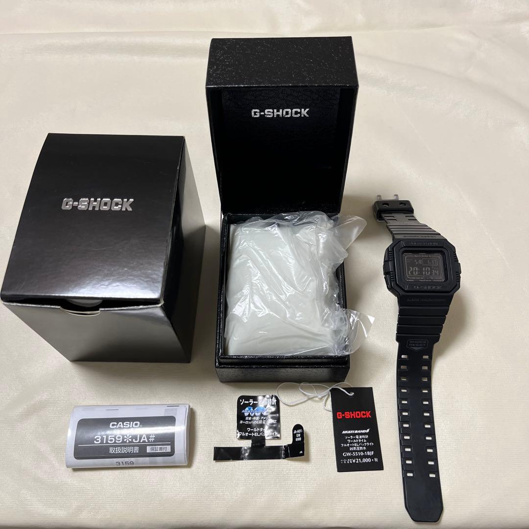 CASIO G-SHOCK GW-5510-1BJF 電波ソーラー Casio G-Shock GW-5510-1BJF - Shopping In Japan Net