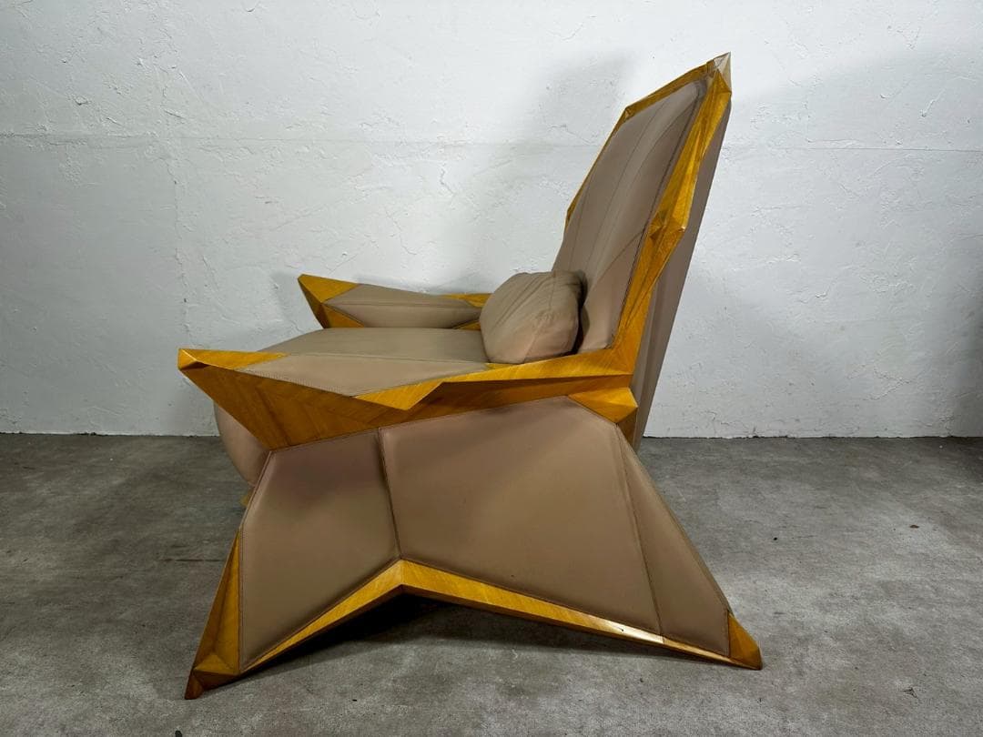 イタリア製』ラグジュアリーチェア ラウンジチェア シングルソファ RWso65