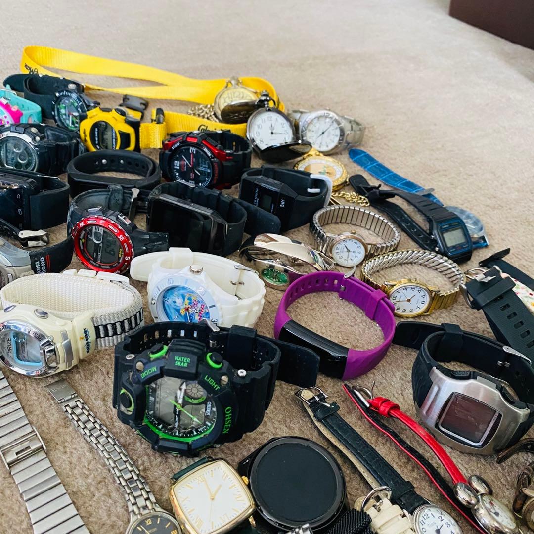 早い者勝ち腕時計 100本まとめ セット 動作未確認ジャンク メンズ