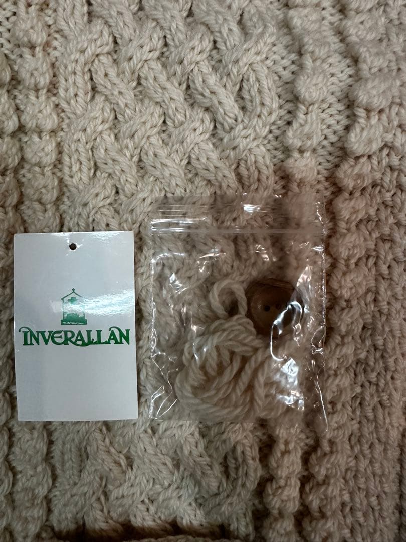 インバーアラン カーディガン4A ナチュラル サイズ40 良品 - メルカリ