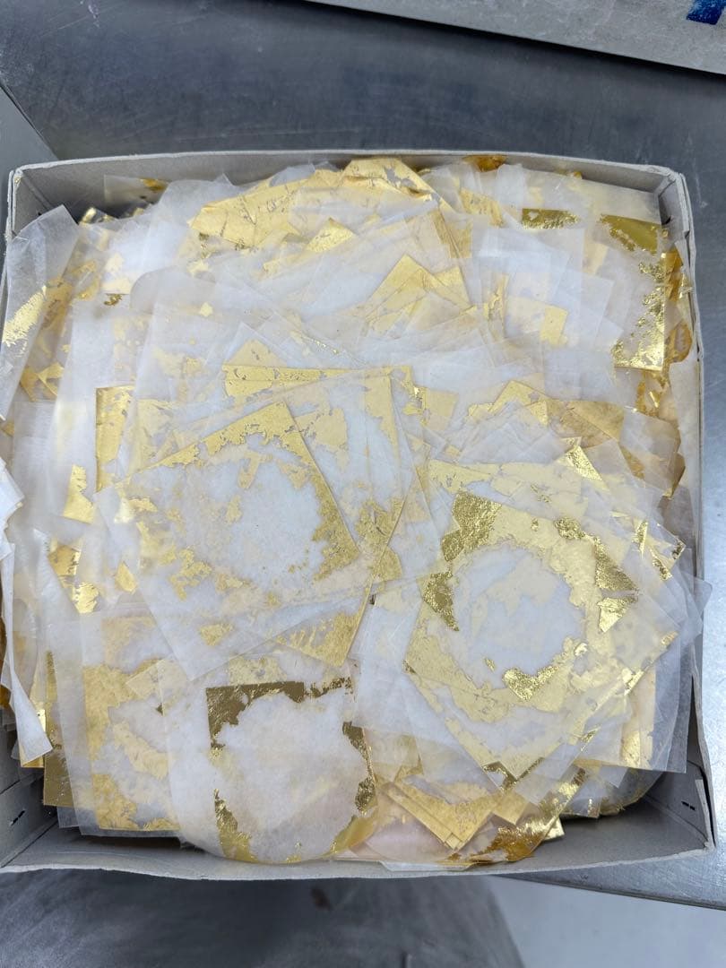 本金箔塊　4.73g 22.7k 金塵