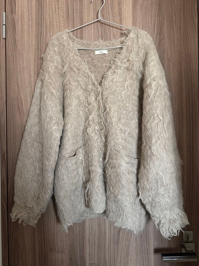 Eaphi SHAGGY KNIT CARDIGAN