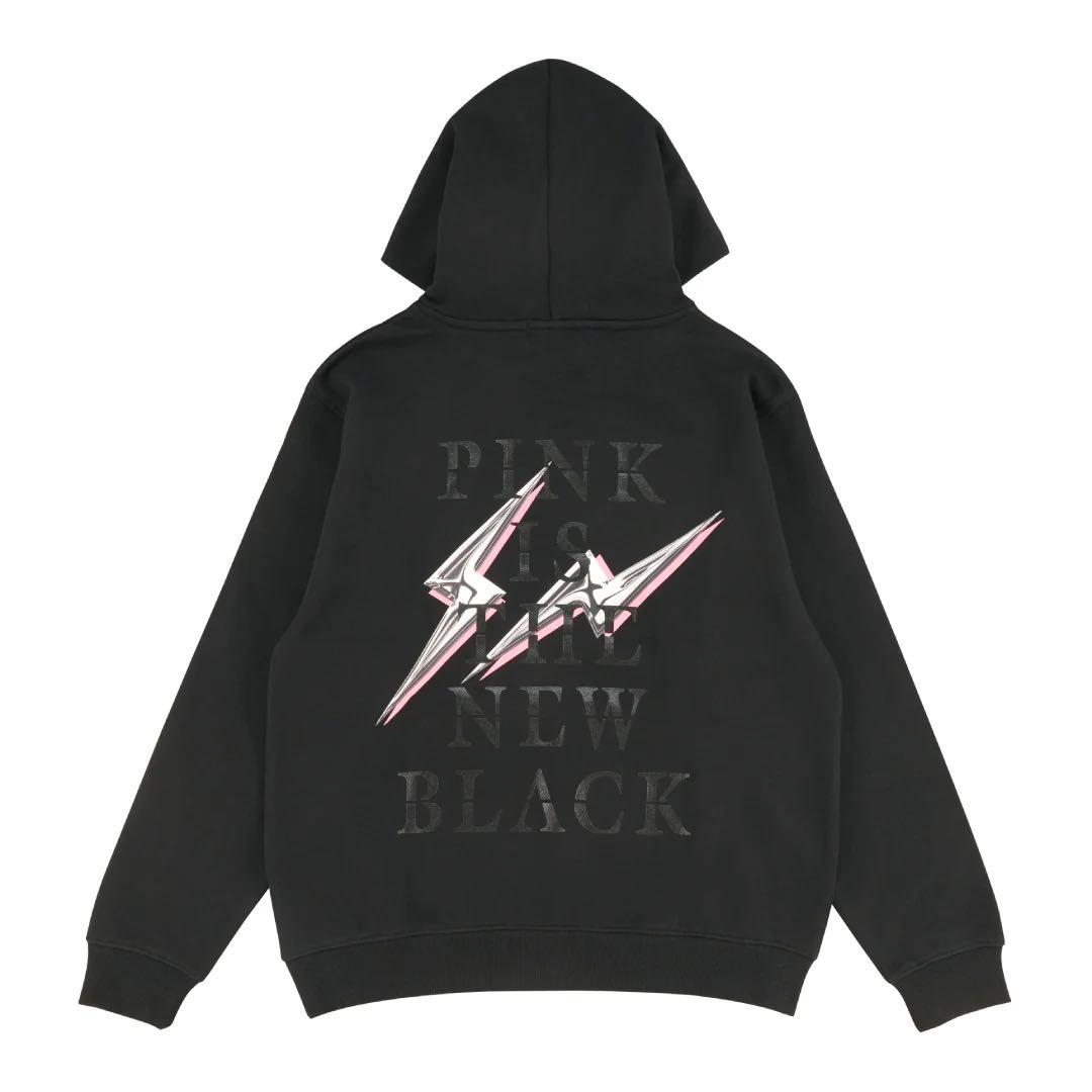 FRAGMENT x BLACKPINK フーディThunder \"Black\"