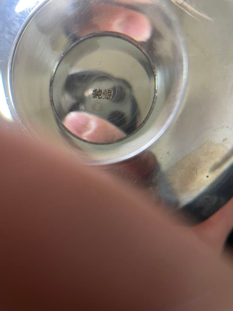 純銀製丸皿　41.6g
