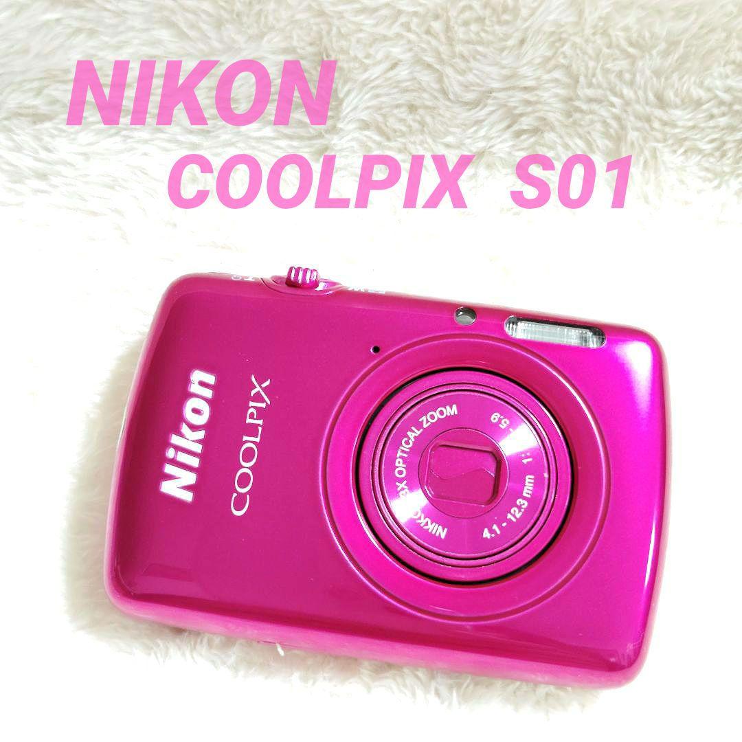 美品✨ Nikon COOLPIX S01 ピンク 充電ケーブル ミニサイズ 美品✨ Nikon COOLPIX S01 ピンク 充電ケーブル ミニサイズ Amazon.co