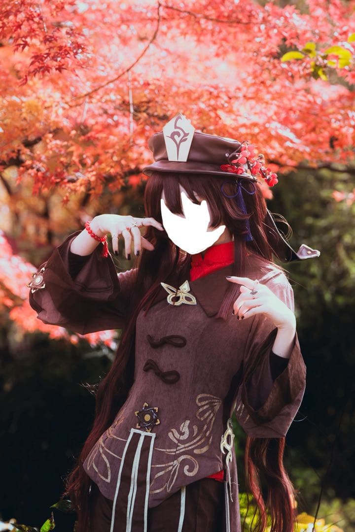 原神 胡桃 三分妄想 コスプレ 衣装 Lサイズ - メルカリ