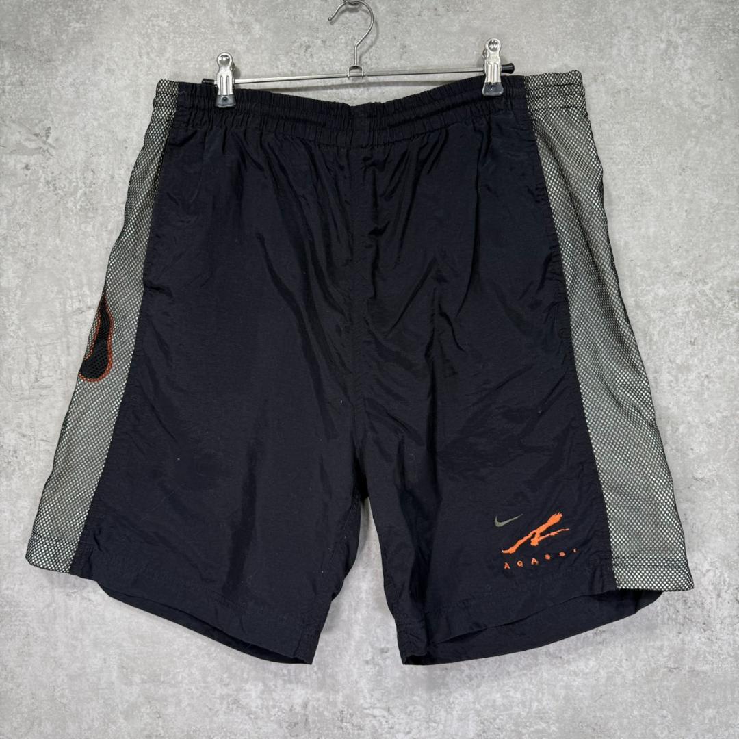 ◎90s NIKE AGASSI ナイキ アガシ テニス ショーツ L - メルカリ