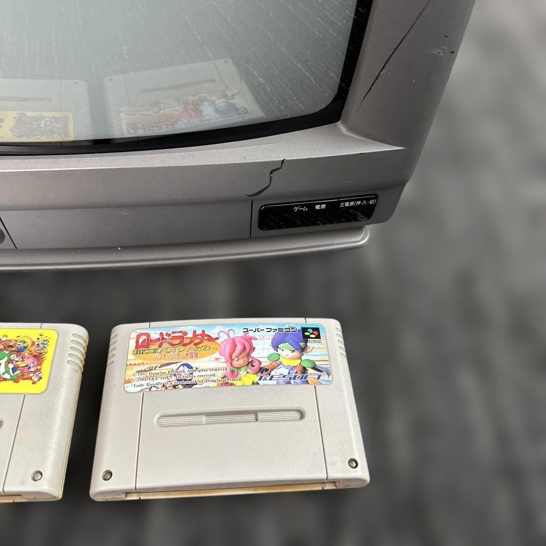 SHARP SF-1 スーパーファミコン内蔵テレビ 21G-SF1 - メルカリ