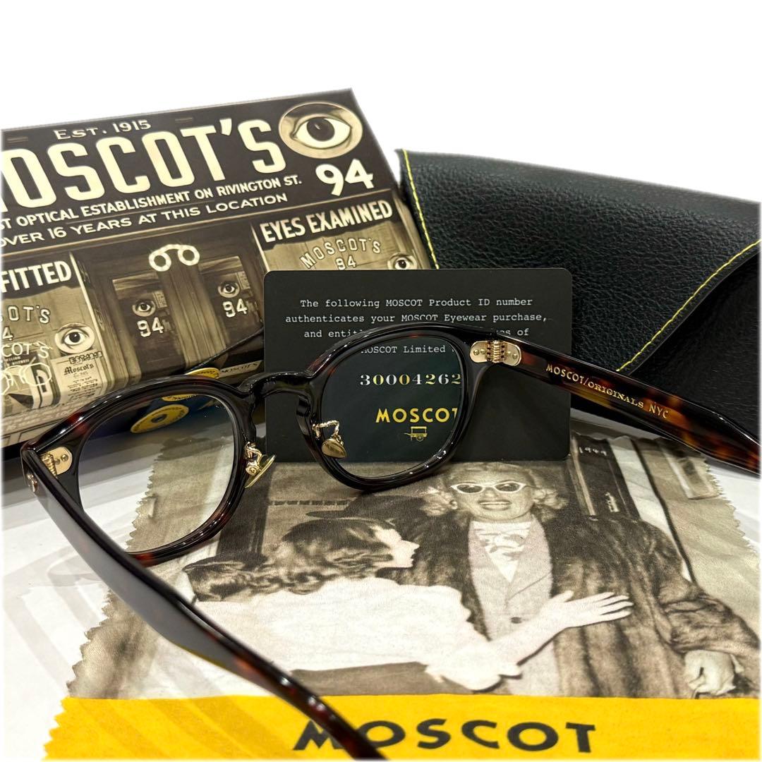 極美品】限定完売 モスコット レムトッシュ 46 TORT 16 JPNLTD - メルカリ