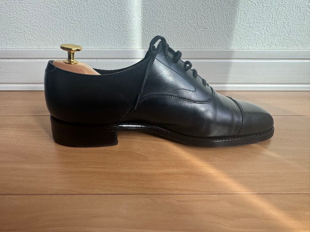 8日まで価格三陽山長 友二郎 ストレートチップ （ビンテージスチール