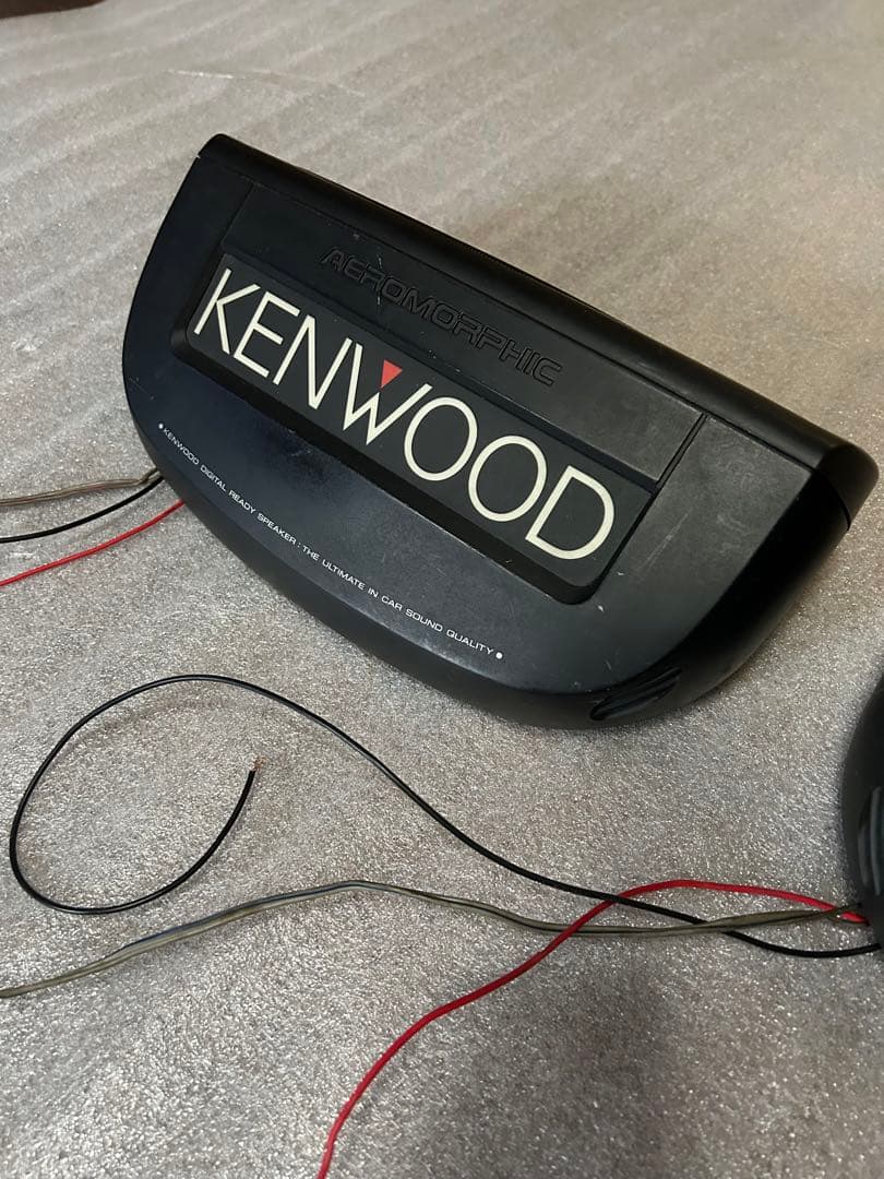 当時物 ケンウッド KENWOOD 置き型スピーカー - メルカリ