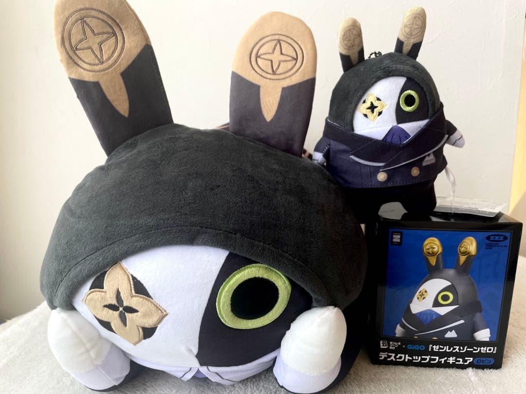 GIGO ゼンレスゾーンゼロ ねそべりボンプ ぬいぐるみ フィギュア