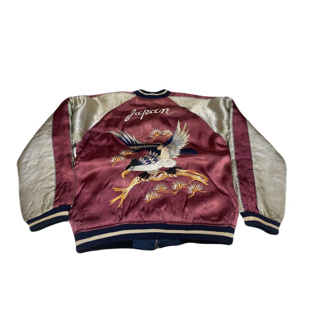 50s60s スペシャルヴィンテージスカジャンリバーシブルスーベニアジャケット スペシャル 50s ビンテージ リバーシブル 刺繍入り スーベニア