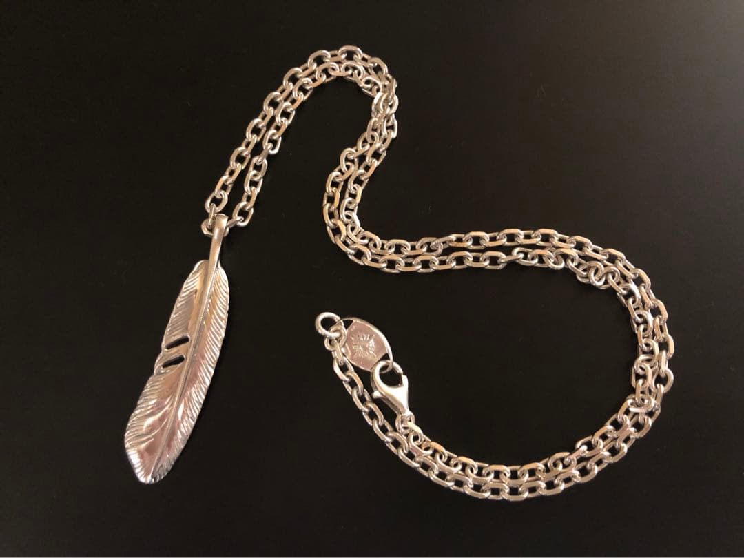 アリゾナフリーダム ネックレス ペンダントトップ フェザー チェーン