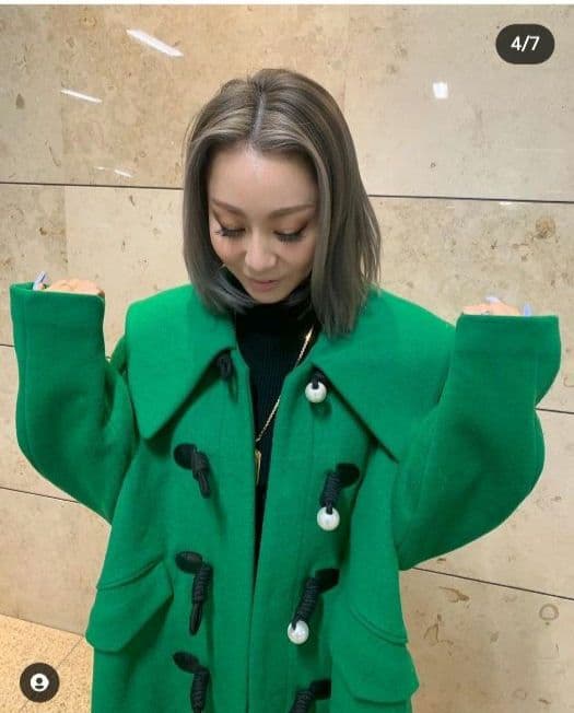 倖田來未着用パメオポーズダッフルコート - メルカリ