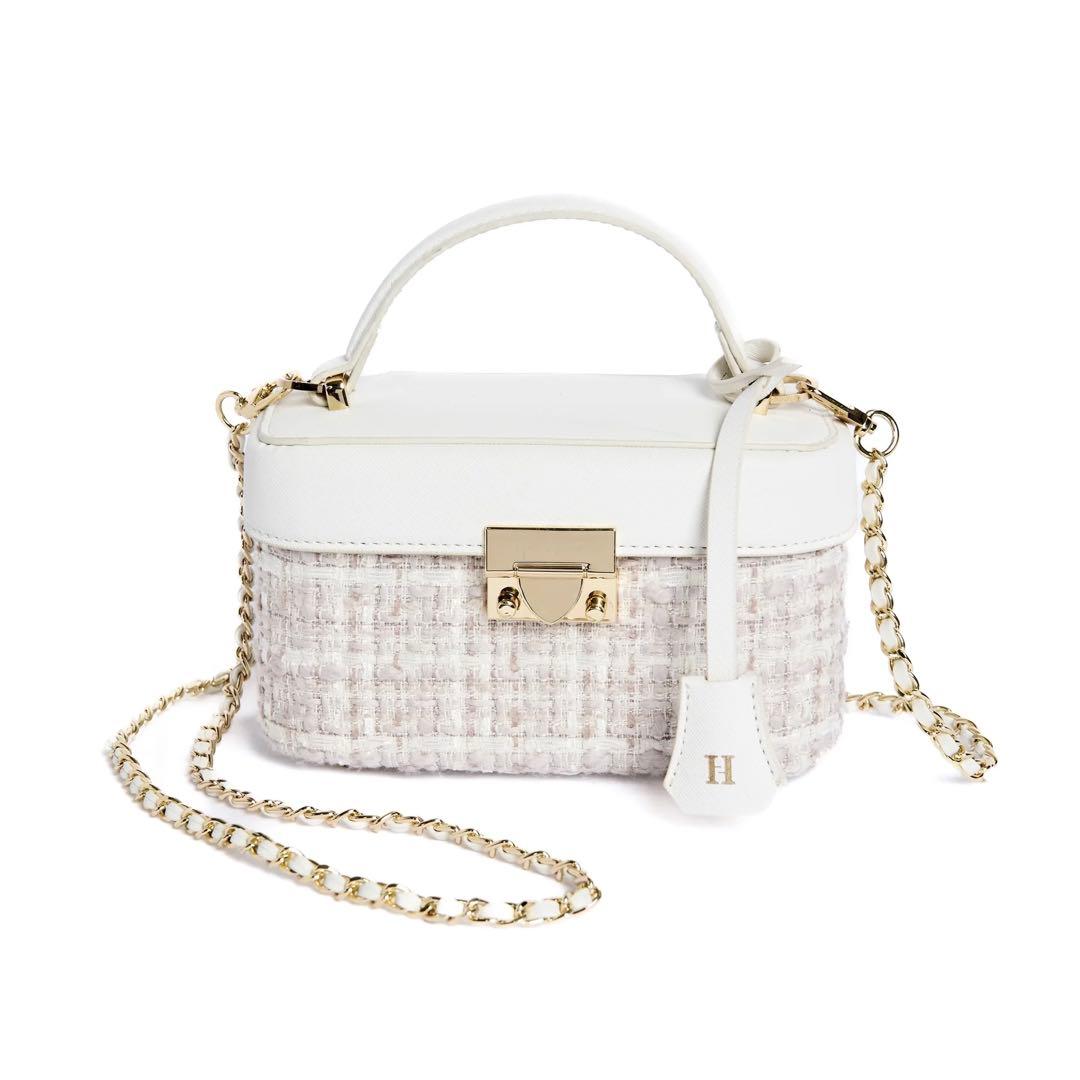 Herlipto Tweed Chain Vanity Bag ハーリップトゥ - メルカリ