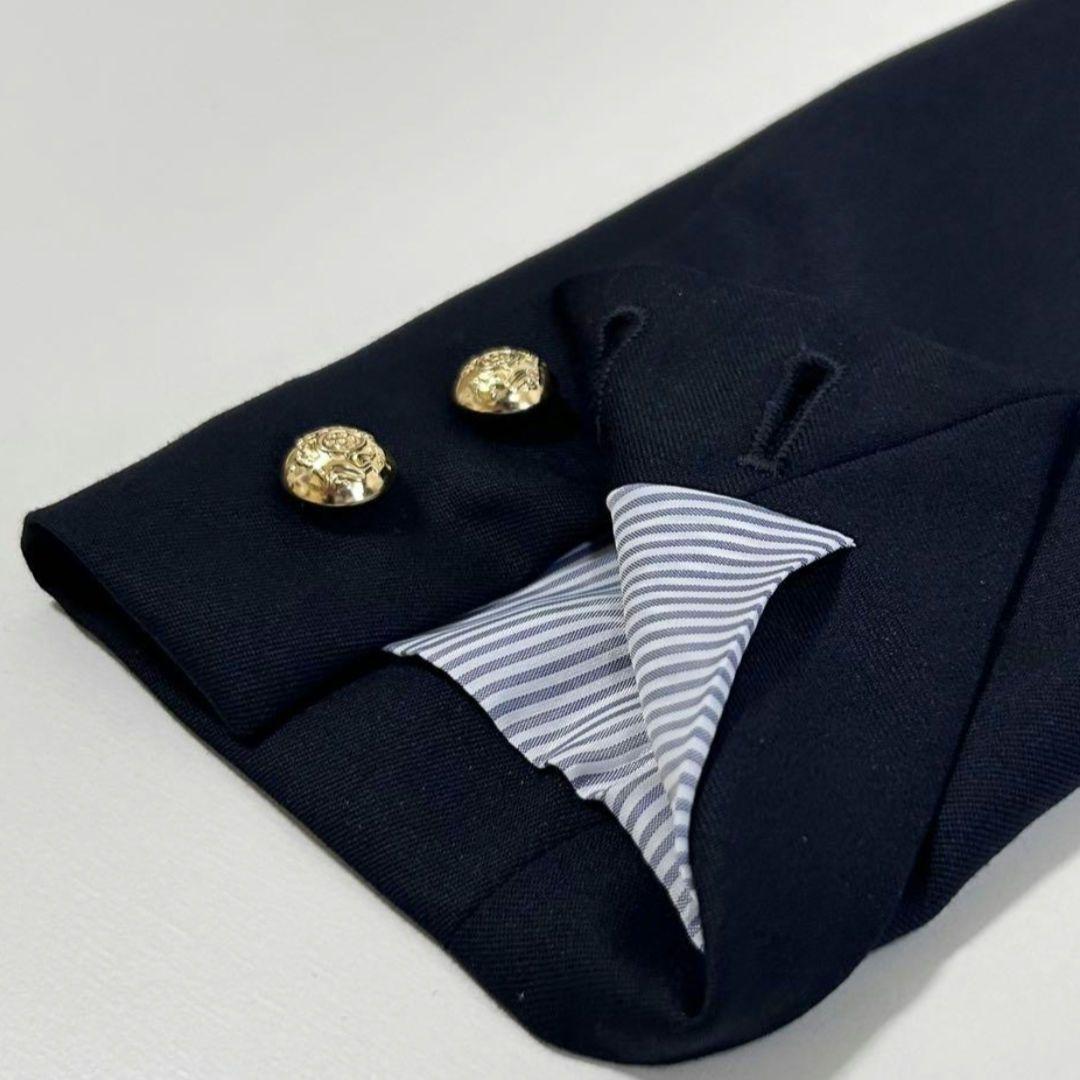 美品】BEAMS BOY 金ボタン 紺ブレ テーラードジャケット ネイビー