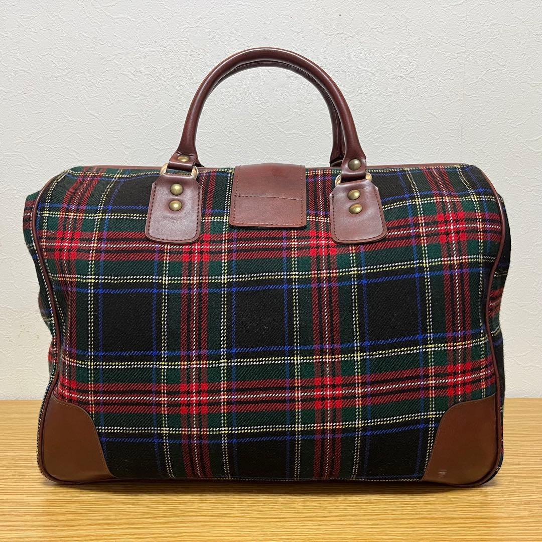 超希少】吉田カバン ポーター タータンチェック ボストンバッグ 初期
