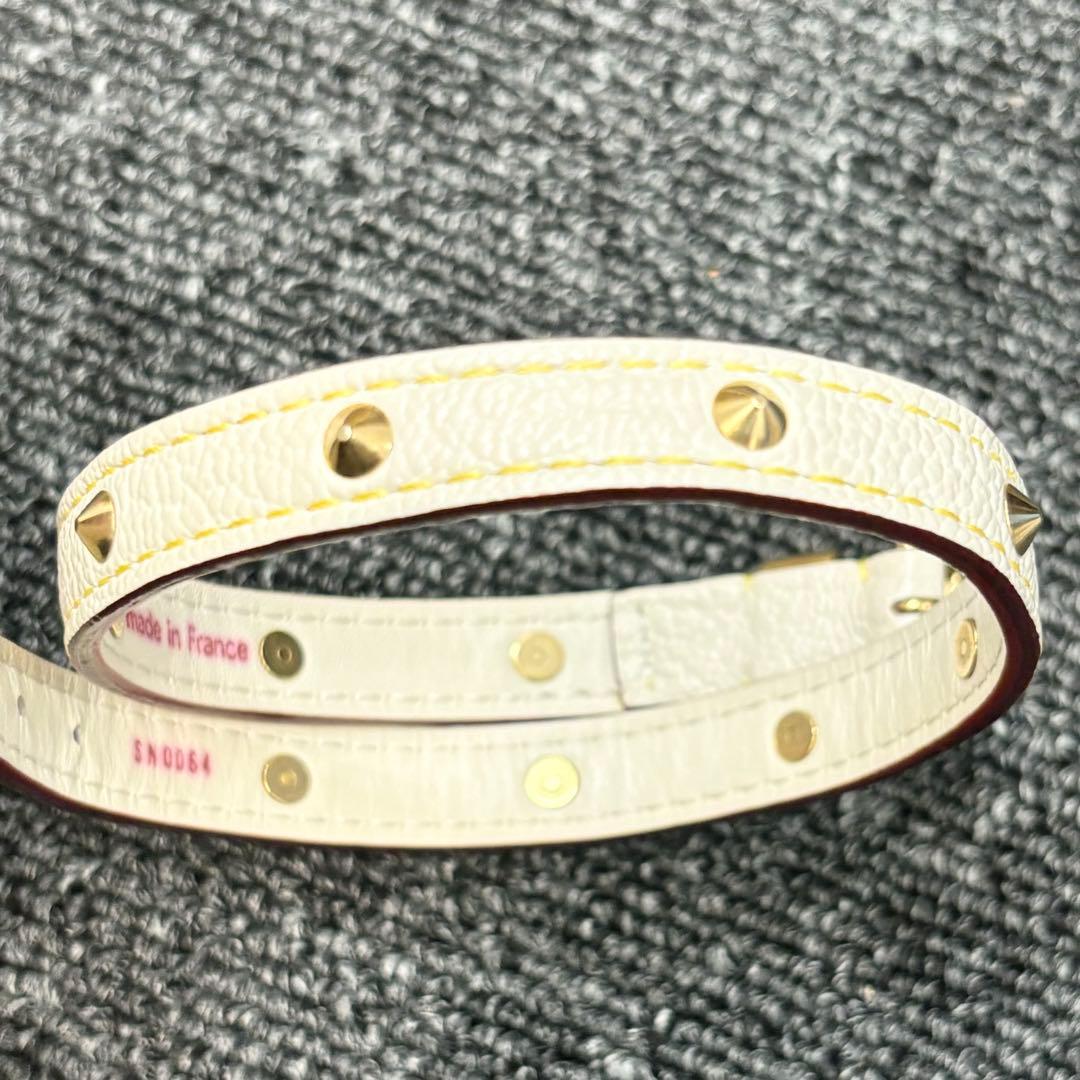 ☆極美品☆ルイヴィトン M91846 スハリ ブラスレ ドゥブルトゥール