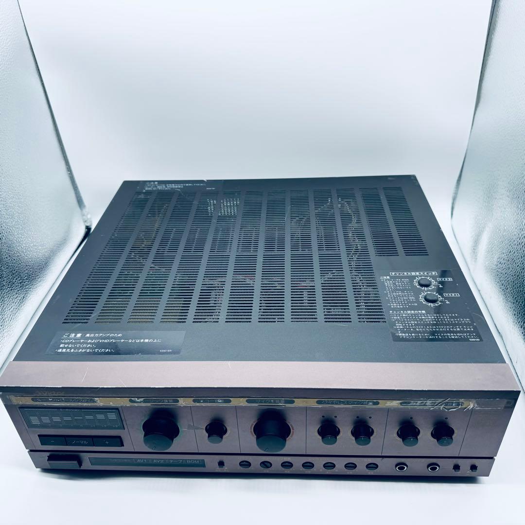 Victor AX-K505 ステレオミキシングアンプ カラオケアンプ - メルカリ