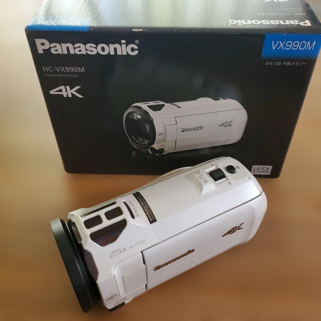 Panasonic HC-VX990M　4Kビデオカメラ 概要 デジタル4Kビデオカメラ HC-VX990M | デジタルビデオカメラ