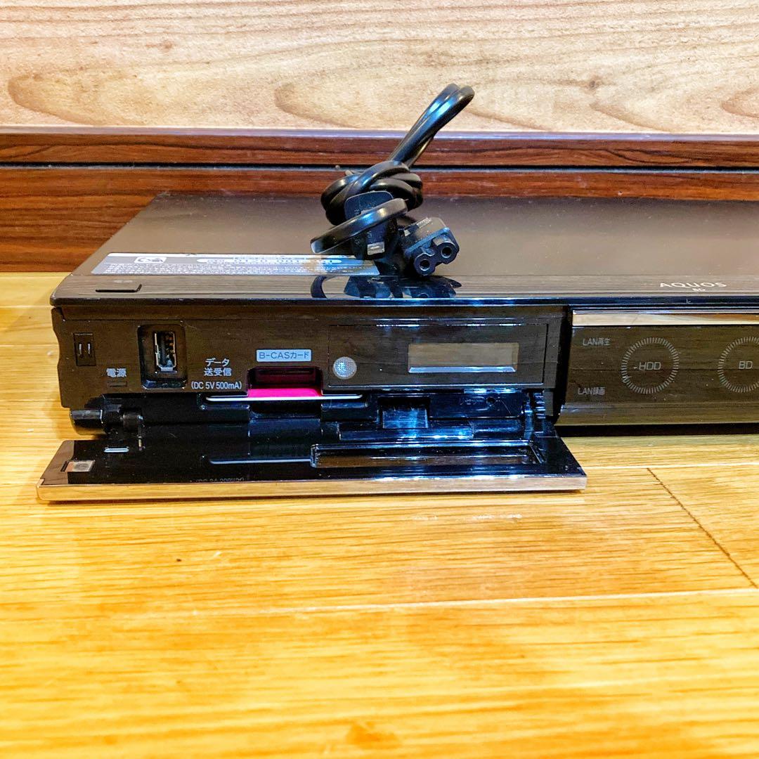 SHARP AQUOS ブルーレイレコーダー HDD 500GB 2番組同時録画 - メルカリ