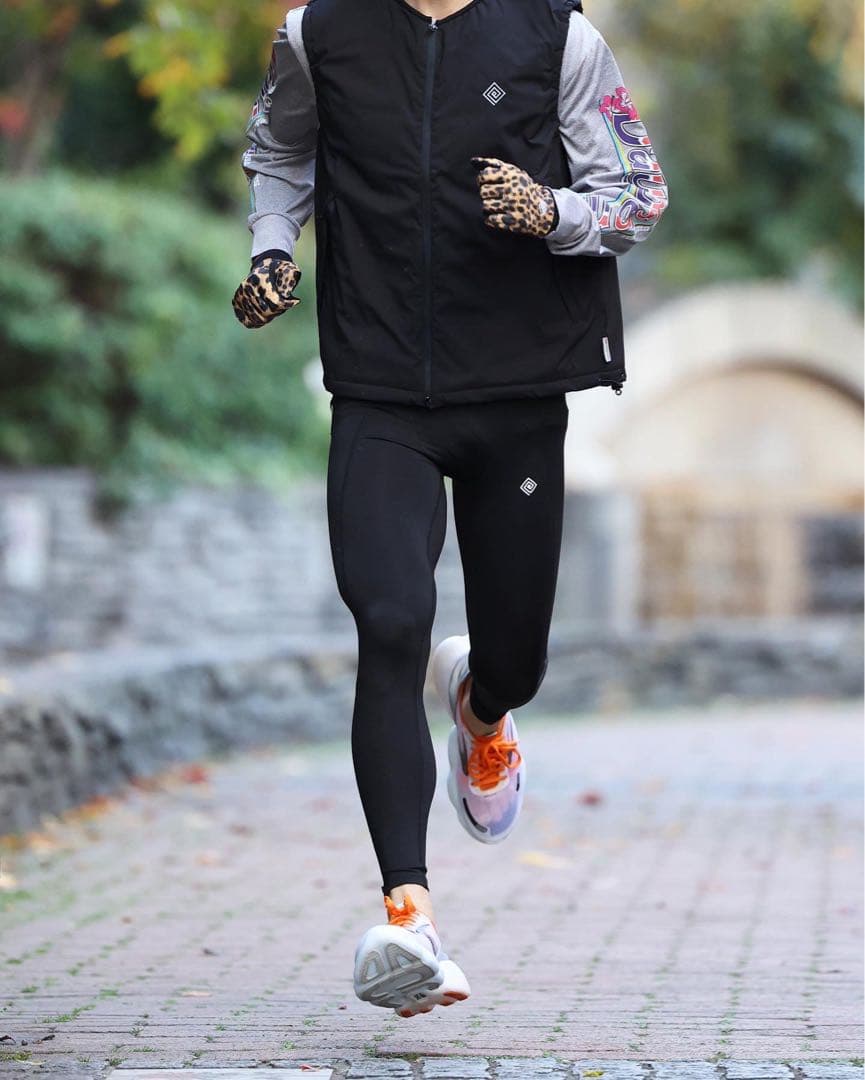 ELDORESO エルドレッソ ランニングスパッツ ランニングタイツ タイツ S