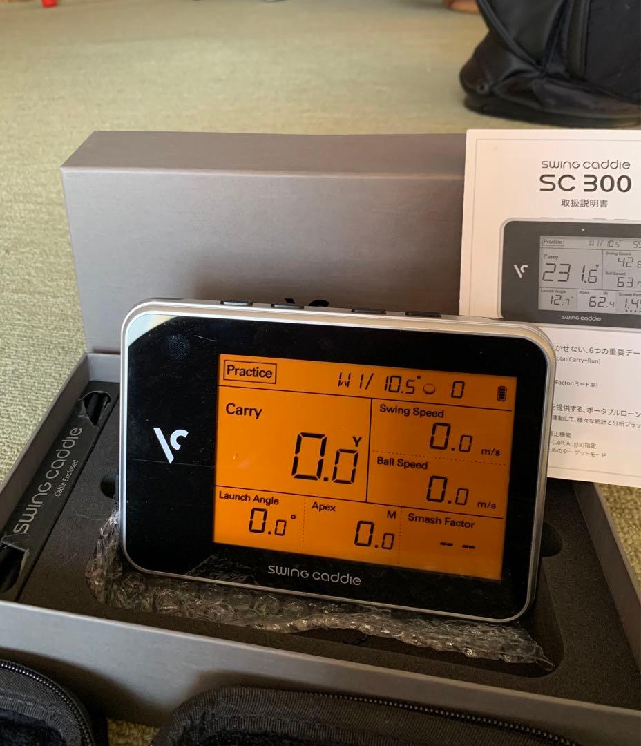SwingCaddi SC300 弾道測定器 別売り専用ケース付き L108435626