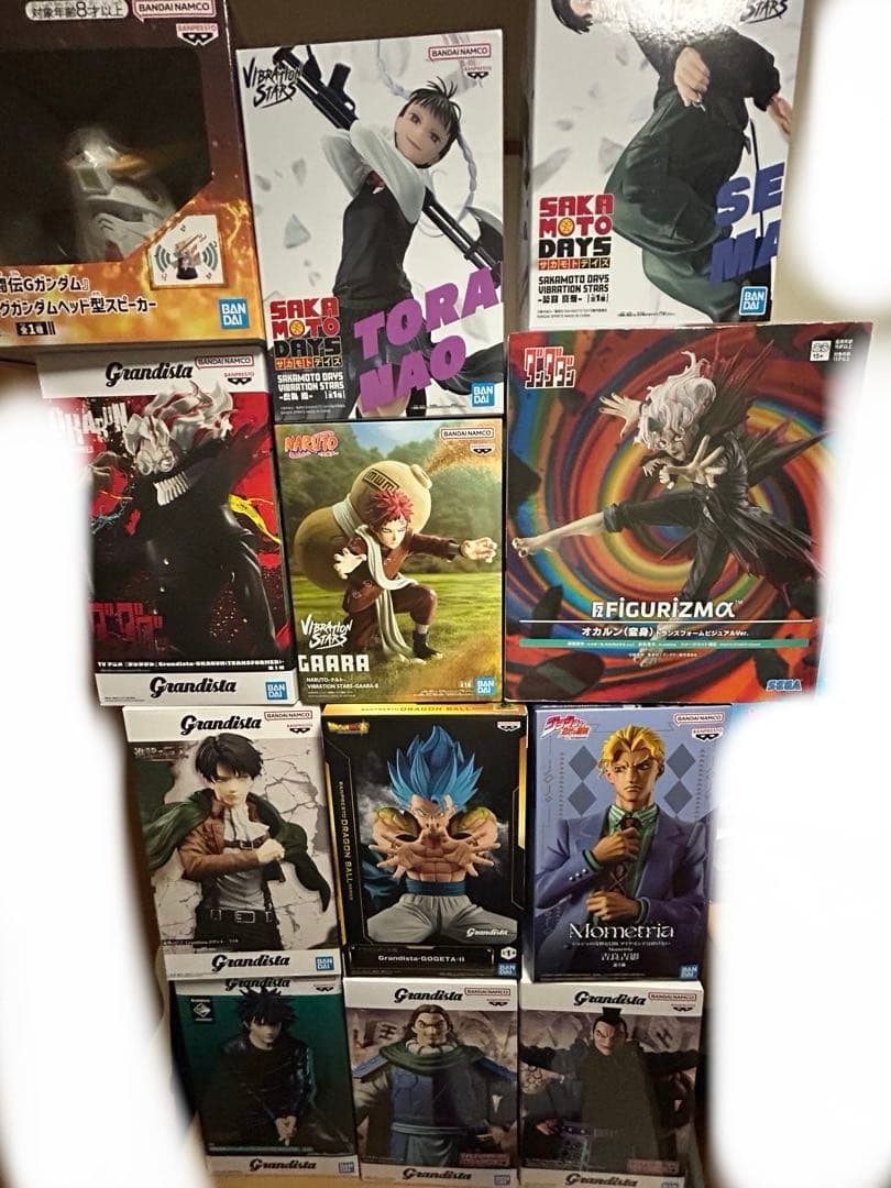 最新 含む Grandista プライズフィギュア 12体セット Grandista フィギュア 12体セット 呪術廻戦 東京喰種 他 - メルカリ