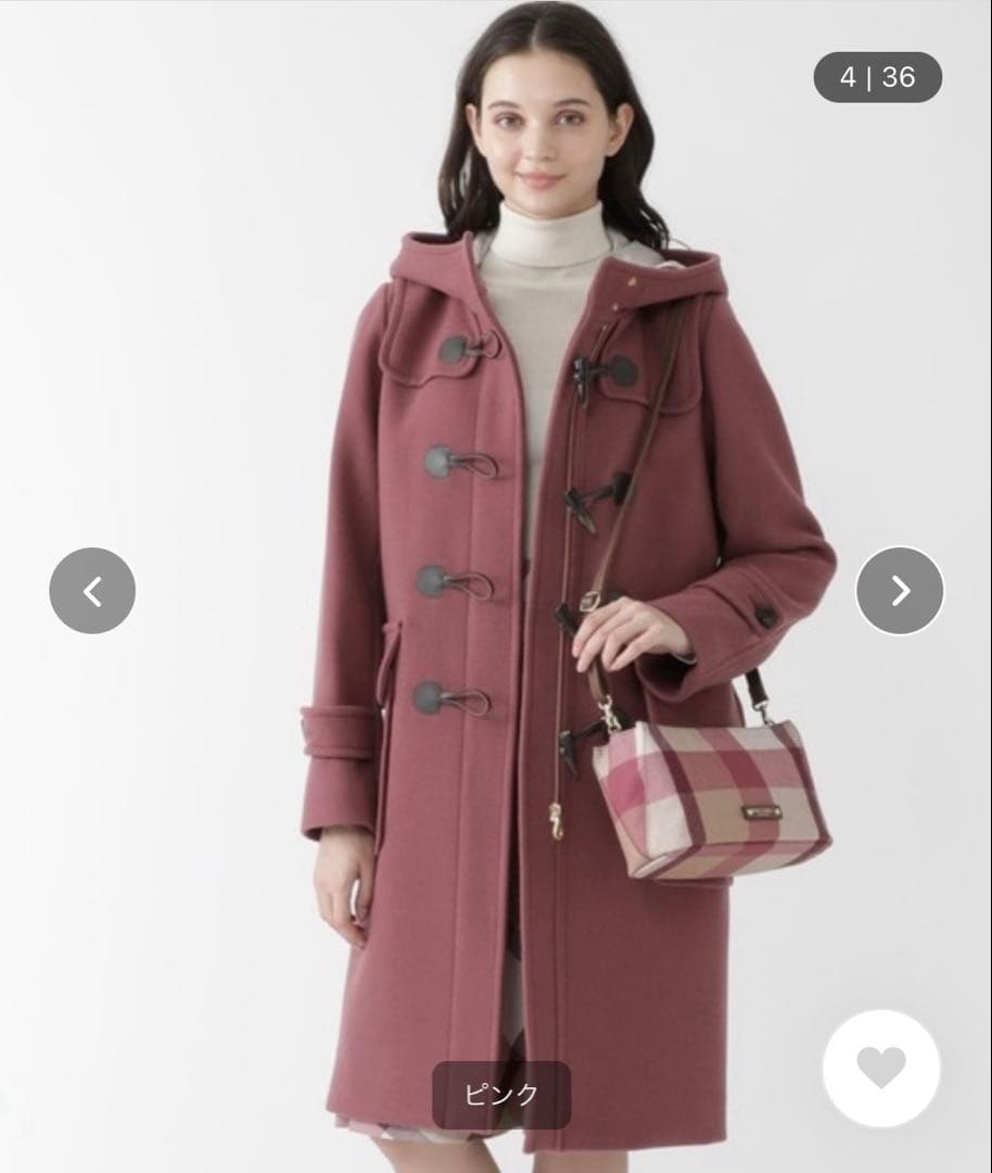 maimai様専用ブルーレーベルクレストブリッジ ダッフルコート 36サイズ