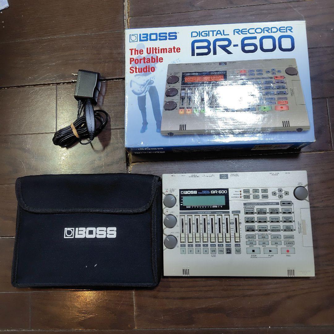BOSS BR-600 マルチトラック レコーダー 箱、電源ケーブル、コード付 Amazon | 8トラック・デジタル・レコーダー BR-600 | マルチトラック