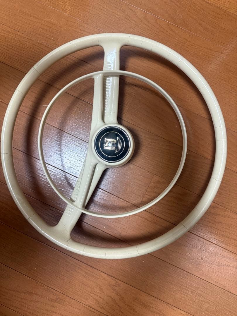 rare 空冷vw オーバル　oval ステアリング　ホーンリング実働 2026年最新】Yahoo!オークション -空冷 vwステアリング(パーツ)の中古