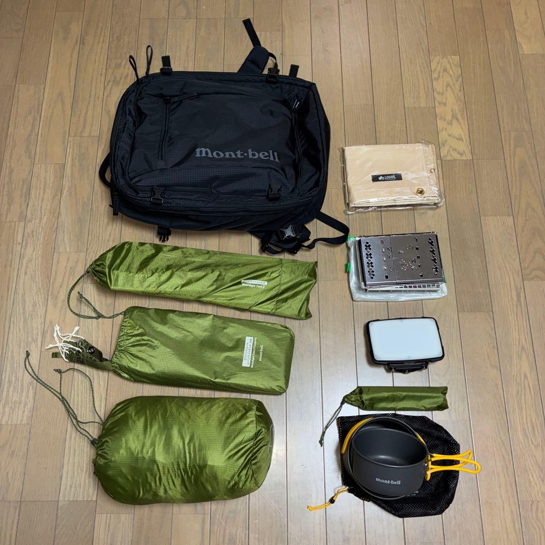 mont-bell ソロキャンプ　セット　テント　クッカー　焚き火 モンベル(mont-bell) 2022春夏新商品を詳しく解説【前編】テント