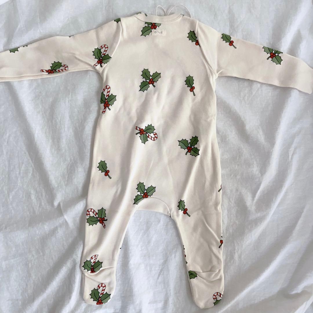 新品未使用 タグ付き organic zoo クリスマスロンパース 0-3m - メルカリ
