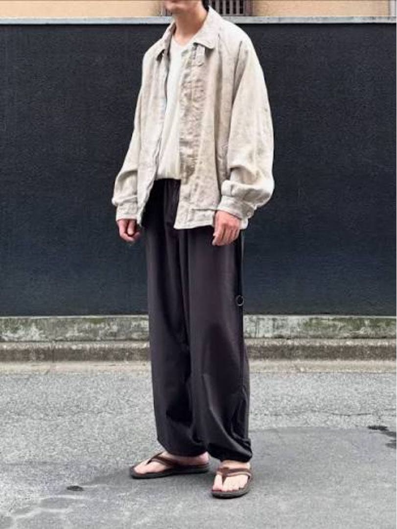 ジャケット・アウター sssteinHEAVYLINENHERRINGBONEZIPJACKET HEAVY LINEN HERRINGBONE ZIP JACKET – ssstein