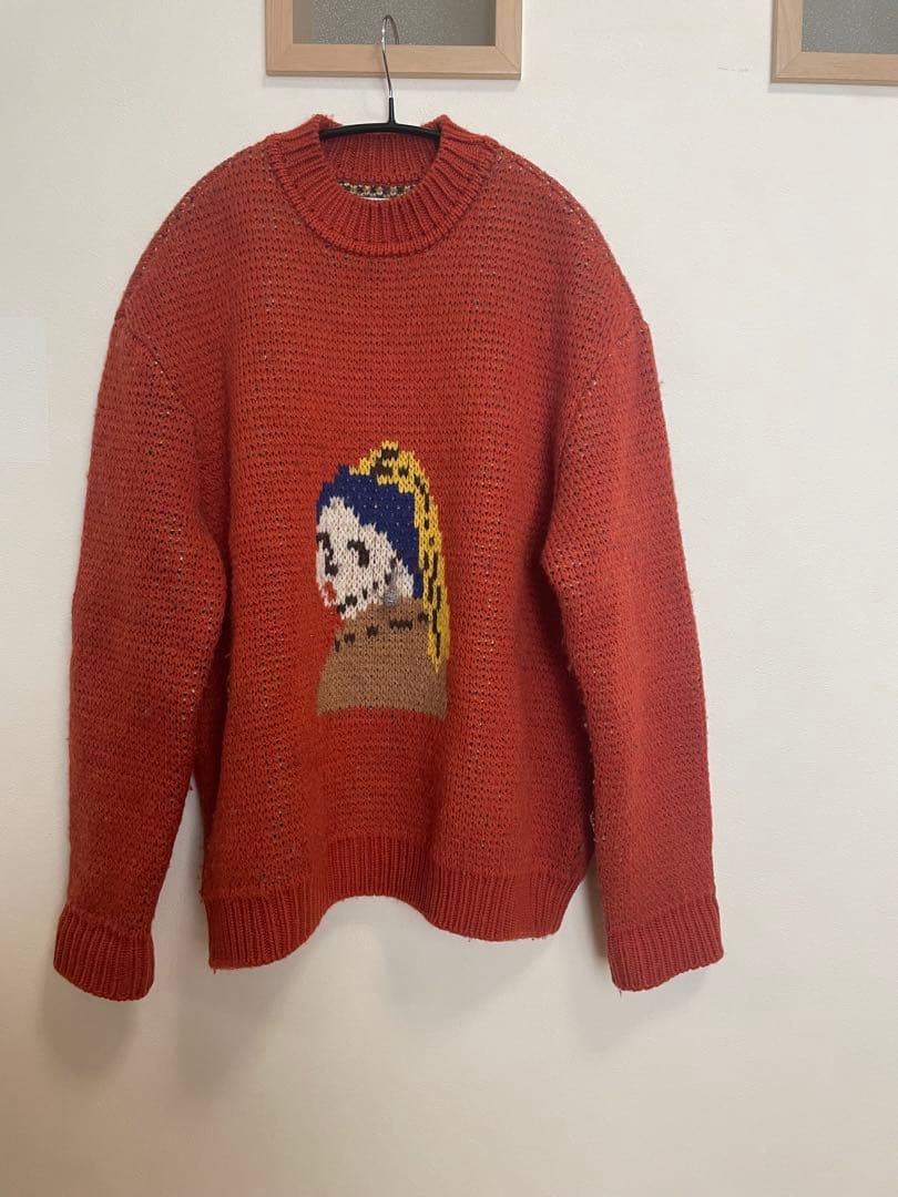 トップス kota gushiken Girl with a Wool Earring 1 Girl with a Wool Earing(1 ORANGE): Kota Gushiken: MENS｜THE TOKYO