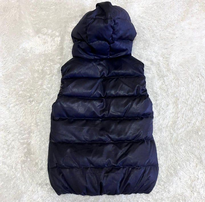 極美品 デュベティカ 別注 ダウン ベスト カシミヤ ネイビー サイズ 40